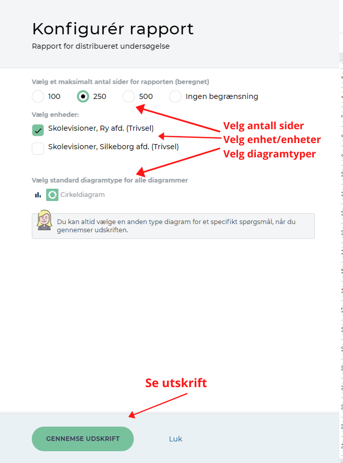 Skriv ut rapporter | klassetrivsel